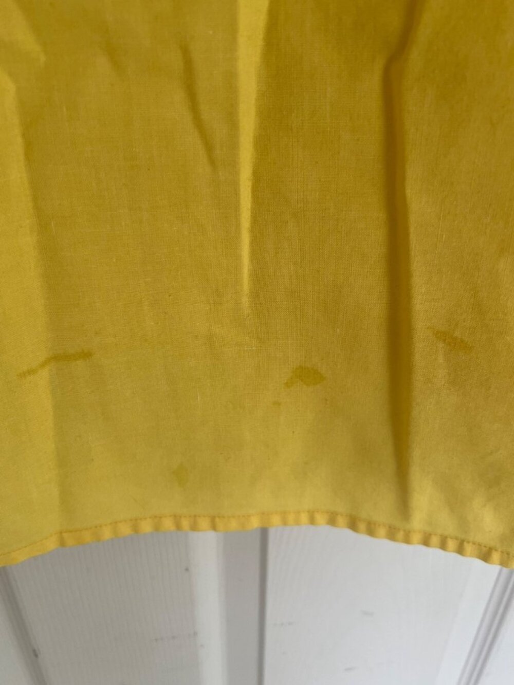 Vintage Electricity Surf City Yellow Short Sleeve Button Down Shirt Men's 80s - Picture 8 of 13